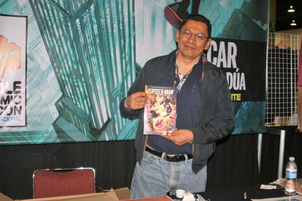 Oscar Bazaldúa: De las chambeadoras a Spiderman.