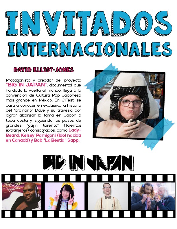 J’Fest 2019 Invitados Internacionales