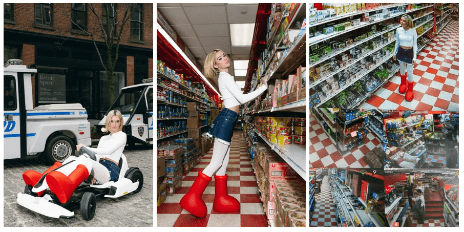 MSCHF Astro Boy Big Red Boots