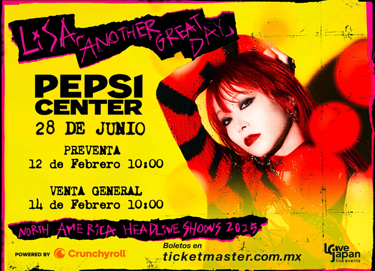 ¡LiSA, la popular "heroína del rock" japonesa regresa para un concierto épico en México!