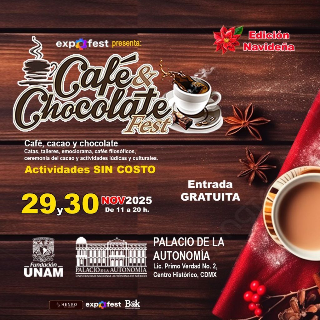 Café & Chocolate Fest - Edición Navideña En El Palacio De La Autonomía