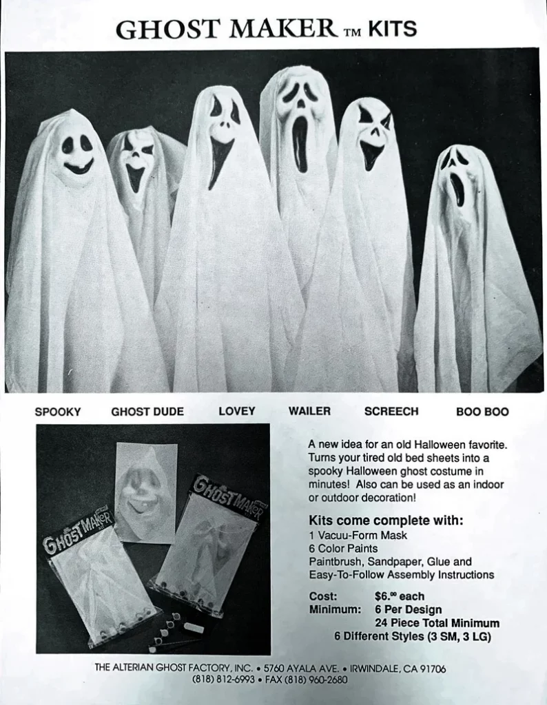 La historia de la máscara de Scream: El fantasma de Loren