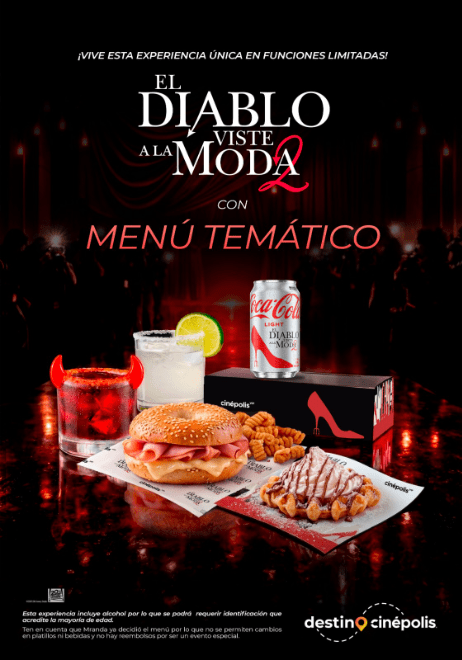 El Diablo Viste a la Moda 2 llega a Cinépolis