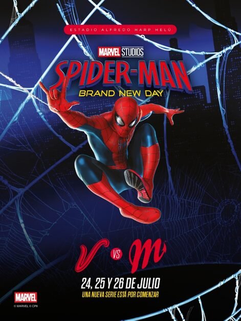 Spider-Man y Diablos Rojos se unen en un evento
