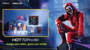 Infinix HOT 70 Pro 5G: Diseño interactivo y gaming