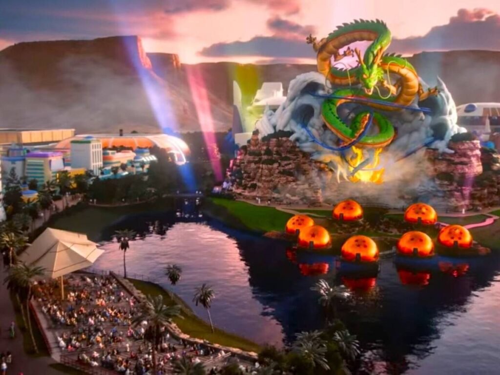 El parque temático de Dragon Ball avanza en Qiddiya